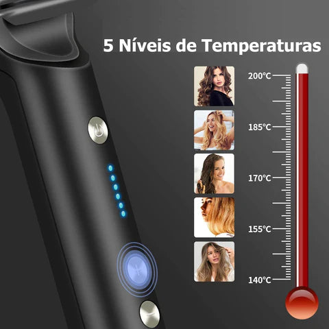 Escova Alisadora e Secadora  Profissional Elétrica bivolt